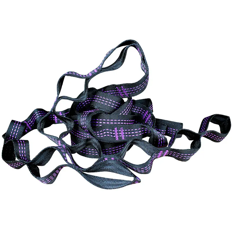 Сиреневые ремни для гамака веревка аксессуары нагрузка 2000 кг|Гамаки| |