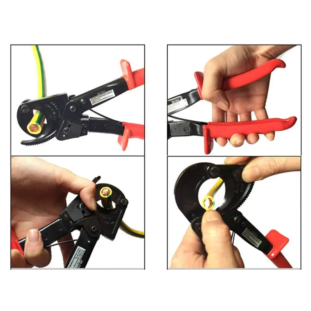 Резак для кабелей с трещоткой мм2|Плоскогубцы| |