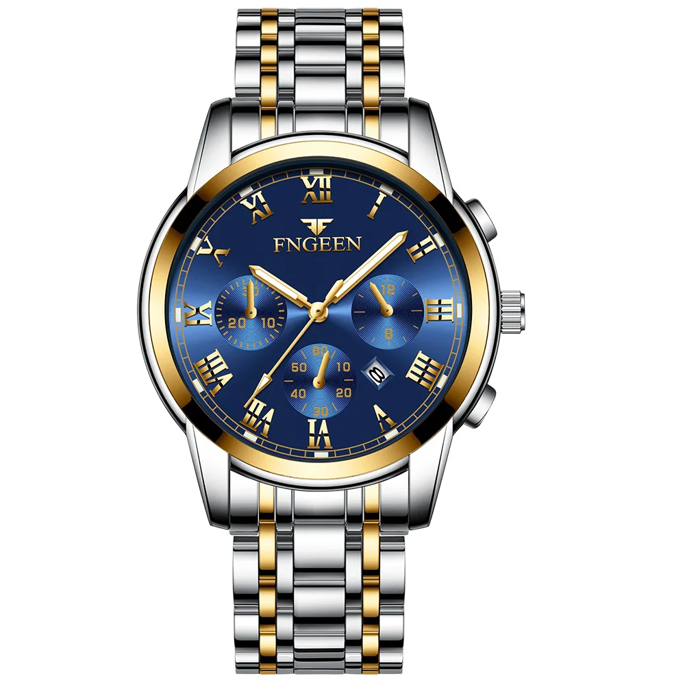 2021 New Automatic Mechanical Watch Fashion Quartz Men's Watch Waterproof Watch
