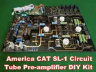 Аудио США CAT SL-1 трубка предусилитель HiFi Стерео предусилитель DIY Набор для HIFI
