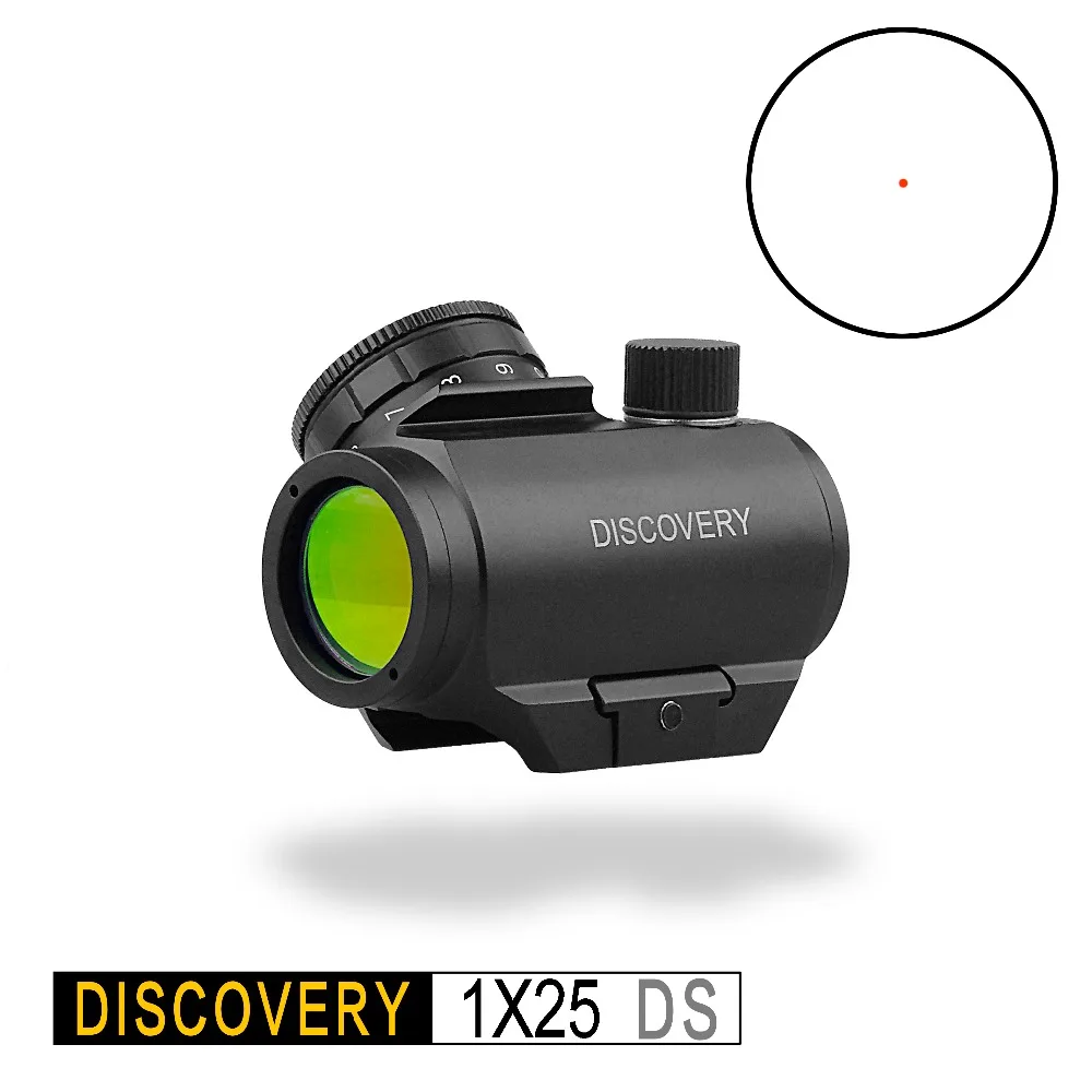 Открытие 1X25 Охота Red Dot крепление рефлекторных оптики область объектив прицела