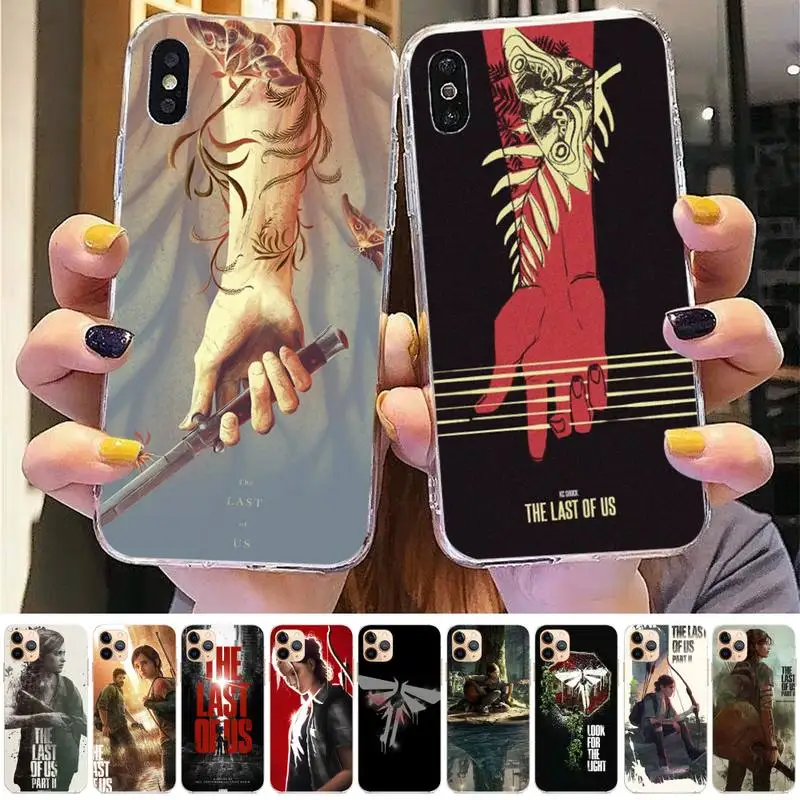 

The Last of Us Phone Case for iphone 13 11 12 pro XS MAX 8 7 6 6S Plus X 5S SE 2020 XR case
