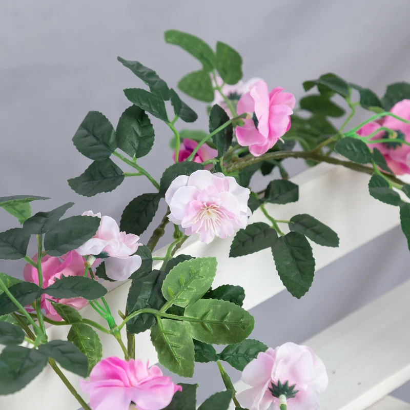 Искусственная лоза искусственный цветок пластиковое зеленое растение Крытый