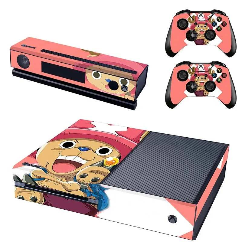 Аниме One Piece Luffy Skin Sticker Decal полное покрытие для консоли Xbox Kinect и 2 контроллеров Skins s |