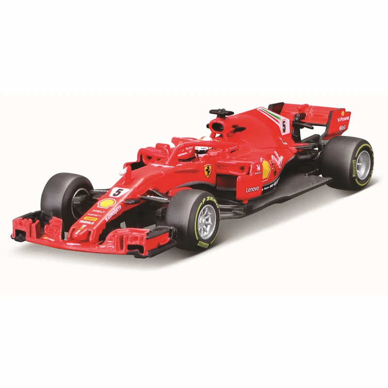 

Bburago 1:43 Ferrari SF71H 2018 #5 Sebastian Vettel Hardcover Alloy Luxury Vehicle Diecast Cars Model Toy Collection Gift