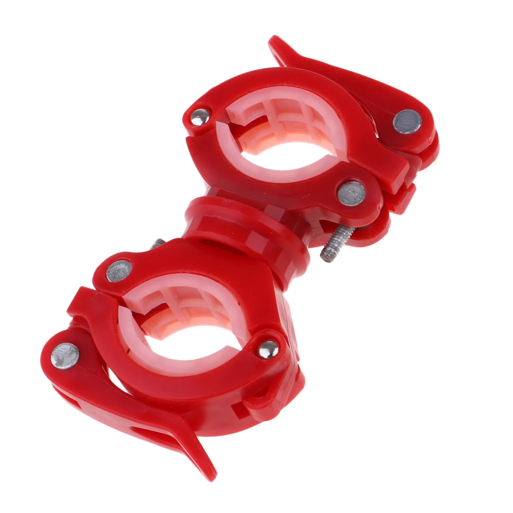 Bike Flashlight Torch Clamp/Bicycle Air Pump Clip Holder/Cycling Light Grip Bracket Reliable and Easy to Use | Спорт и развлечения