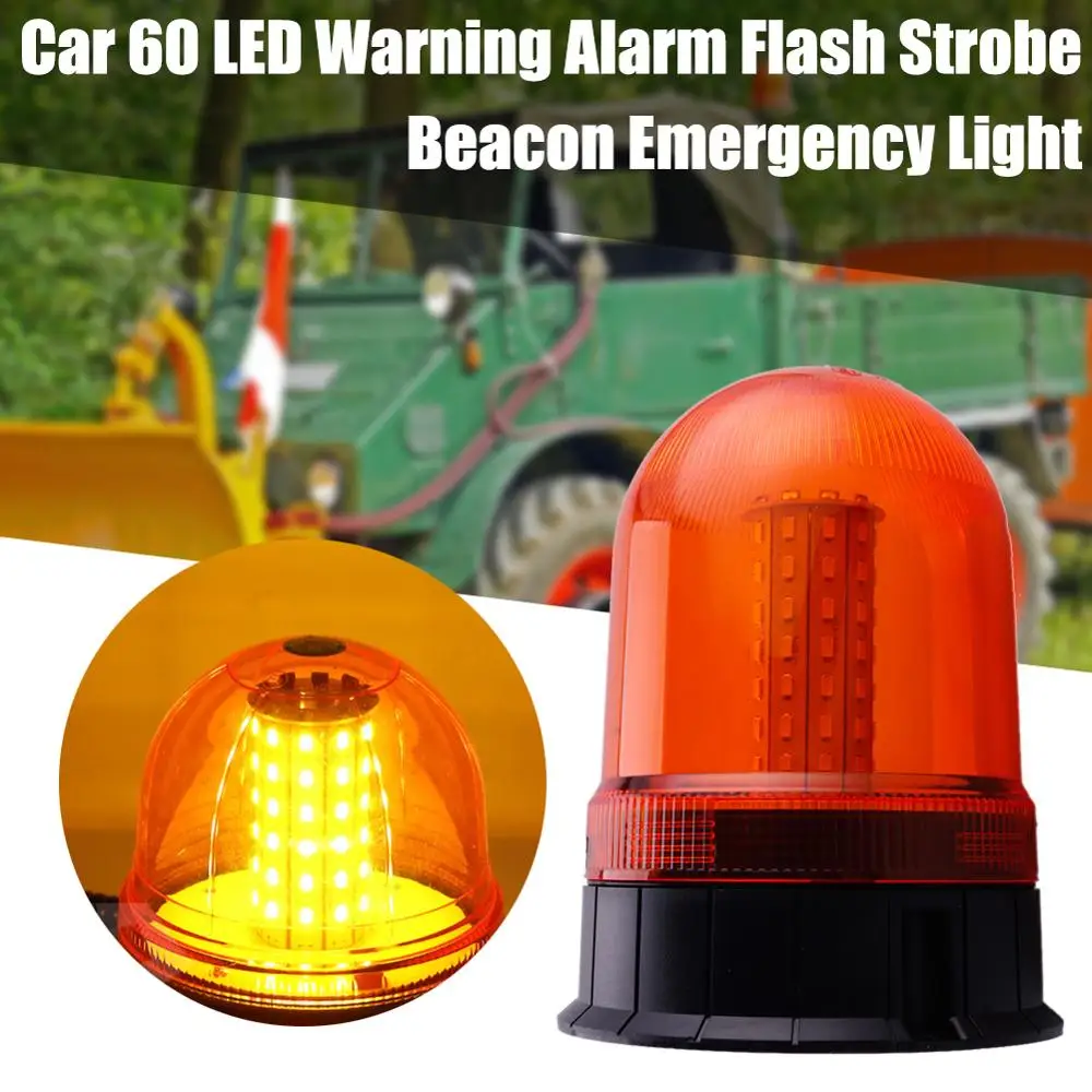 Car 80 LED Warning Alarm Flash Strobe Beacon Emergency Light Amber For Truck School bus Engineering Vehicle | Автомобили и