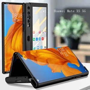 foldable case for huawei mate xs x 360 full protective case with tempered glass film for huawei mate xs 5g cover light funda free global shipping
