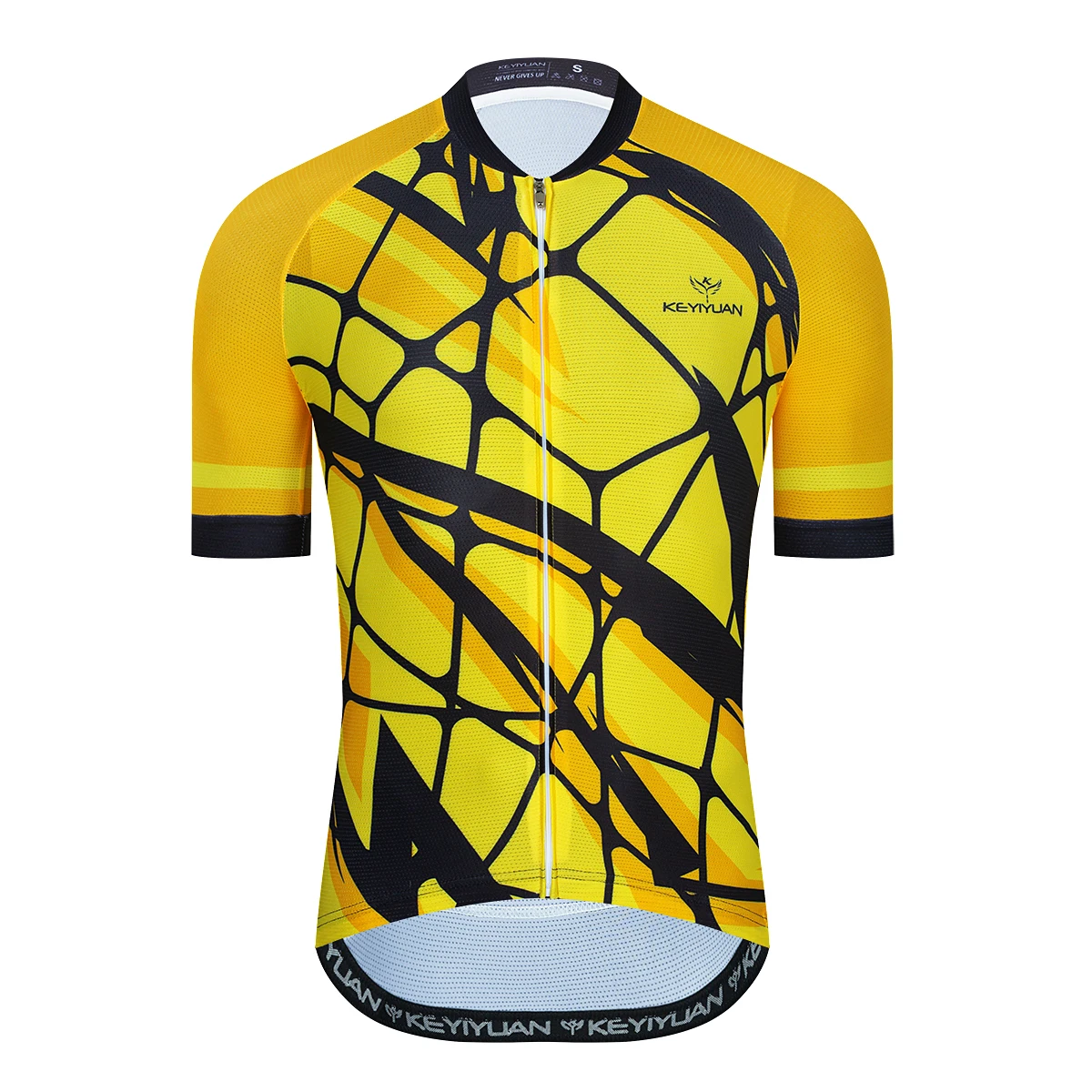 

KEYIYUAN Men Cycling Jersey Summer Bike Shirt Mountain Bicycle Tops Road MTB Cycle Wear Maillot Ropa Ciclismo Fietskleding Heren