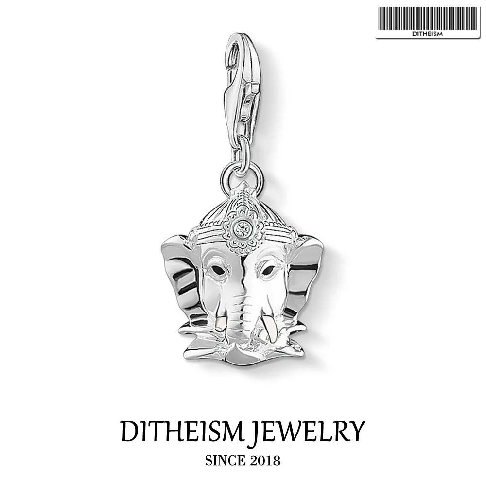 Подвеска в виде Ганеша из индуийского Бога модные ювелирные изделия 2020 пробы