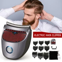 mini cordless self service electric hair clipper professional hair trimmer cutting machine beard barber razor men styling tools