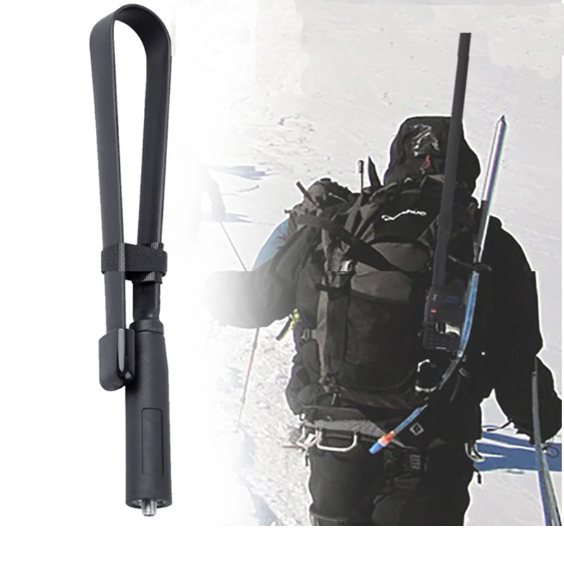 CS Tactical Antenna Foldable Dual Band Antenna VHF UHF For Motorola GP68 GP88 GP88s GP328 GP338 PLUS CP200 CP040 Walkie Talkie