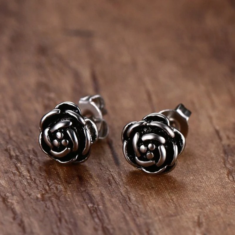 Женские серьги гвоздики в стиле панк/готика Ювелирное Украшение для ушей с