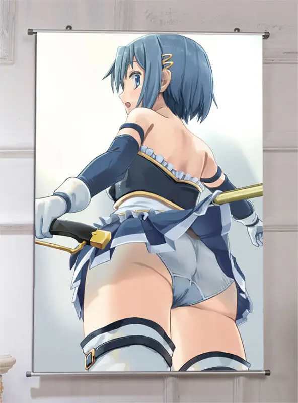 Аниме Mahou Shoujo Sayaka Miki Косплей спальня свиток Декор постер СТЕНА картина стене