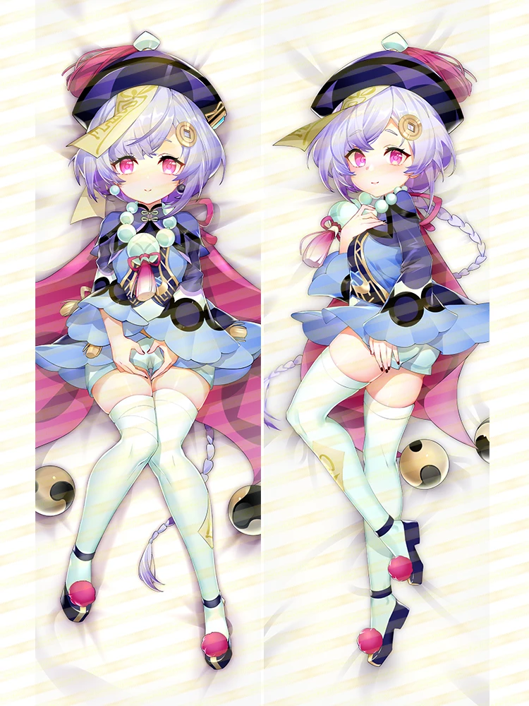 Cirno's Store-funda de almohada de impacto qiqi genshin, Original, loli body, nana Dakimakura-3
