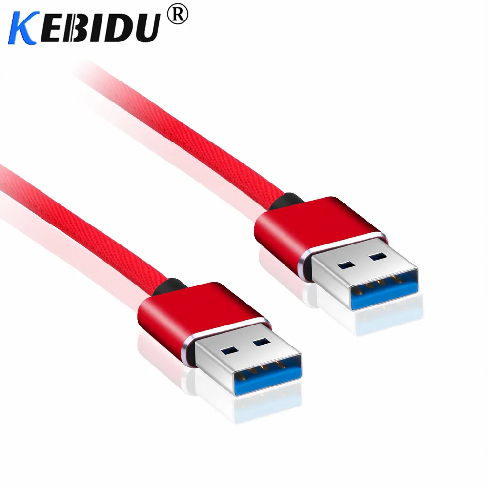 KEBIDU USB 2 0 кабель для передачи данных типа A к Удлинительный Тип папа Мужской