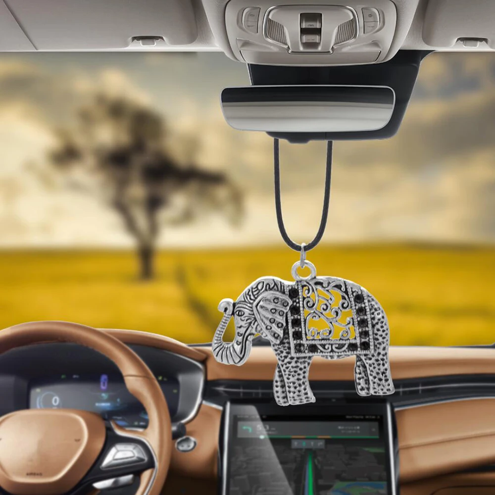 Подвеска для автомобиля подвесной модный мультяшный слон подарки украшение