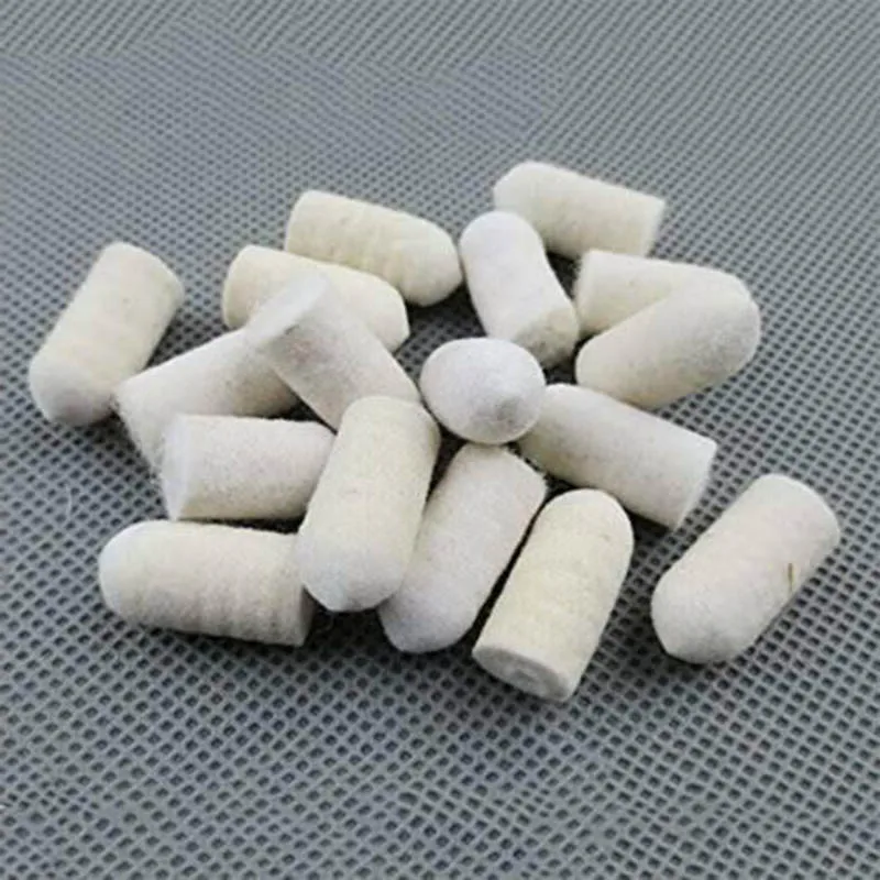 

79xCar Polishing Wheel Wool Buffing Pads+9xMandrels For Rotary Tool Accessory UK