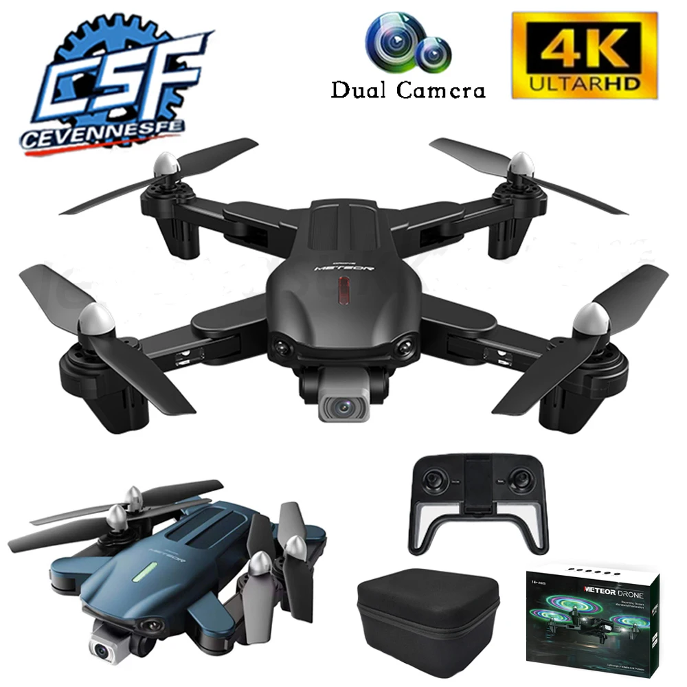 

Квадрокоптер складной с двойной камерой 4K, Wi-Fi, FPV