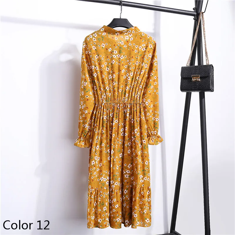 Шифоновое праздничное платье-трапеция вечерние высокой эластичной талией и