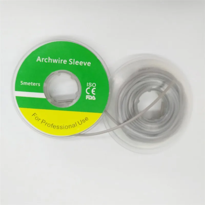 

Hot Sale Free Shippinig Dental Orthodontic Archwire Sleeve Professional Dentists Use Dental Arch Wire Protect Sleeves 3Rolls