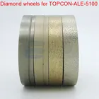 TOPCON-ALE-5100 ПК с украшением в виде алмазов шлифовальный круготделкиполировочное колесо для len eger Авто Линзы для очков шлифовальный станок