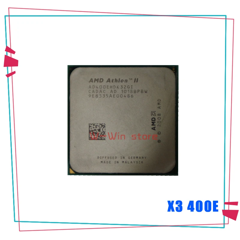 Процессор AMD Athlon II X3 400e 2 ГГц три ядра разъем AM3 AD400EHDK32GI | Компьютеры и офис