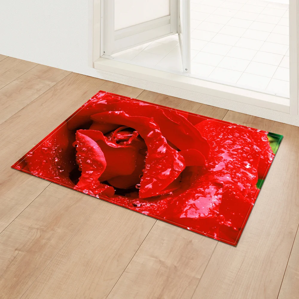 Входной коврик ко Дню Святого Валентина кухонный домашний для ванной напольный