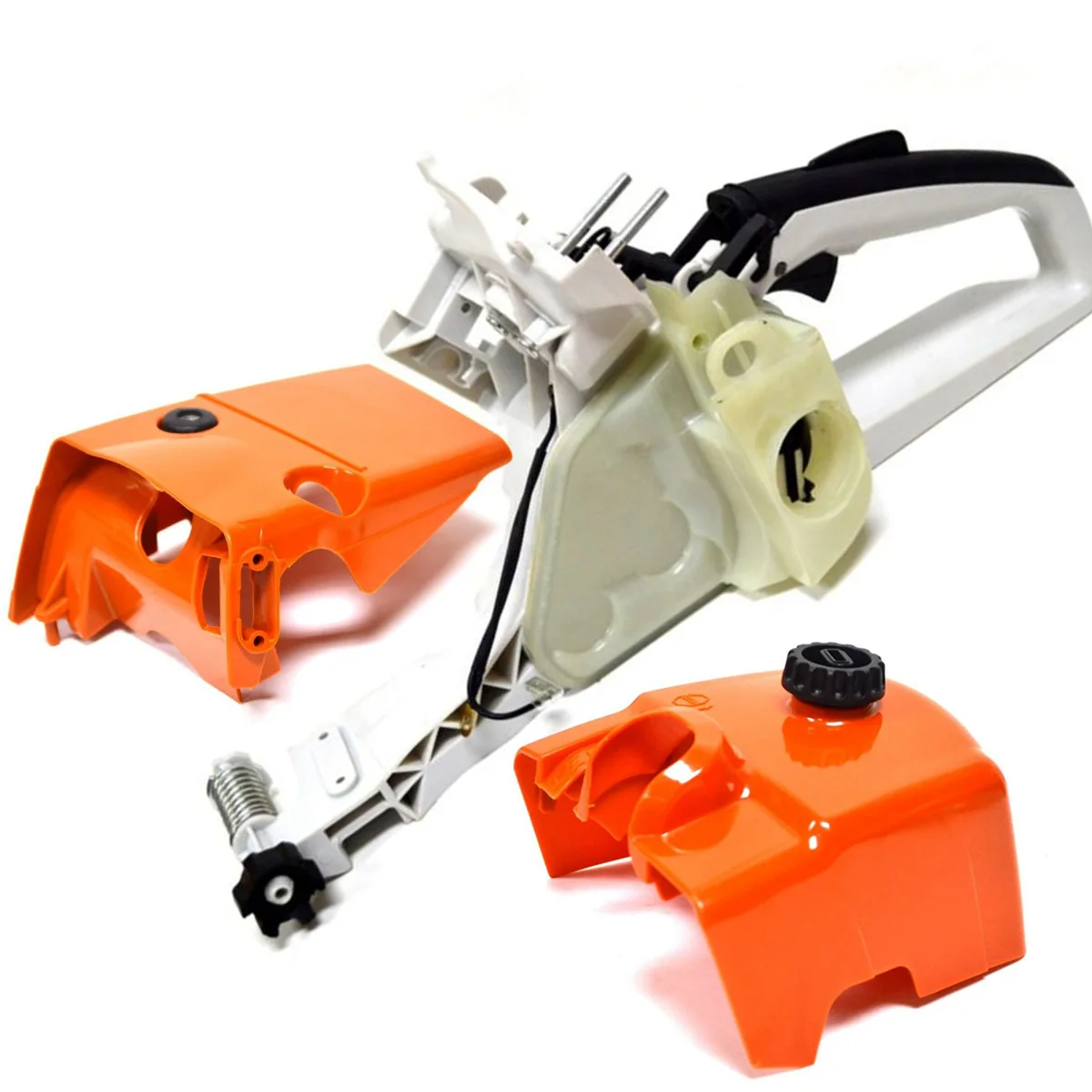 Комплект верхней крышки кожуха для топливного бака Stihl MS361 MS341 Задняя ручка