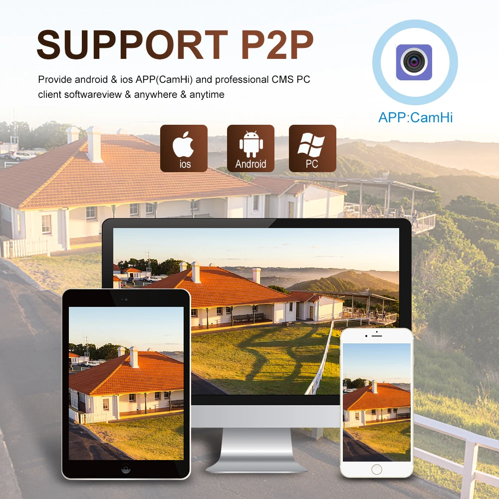Солнечный Панель 60W 30A/ч Перезаряжаемые Батарея 5MP IP Беспроводной Камера Sony Imx335