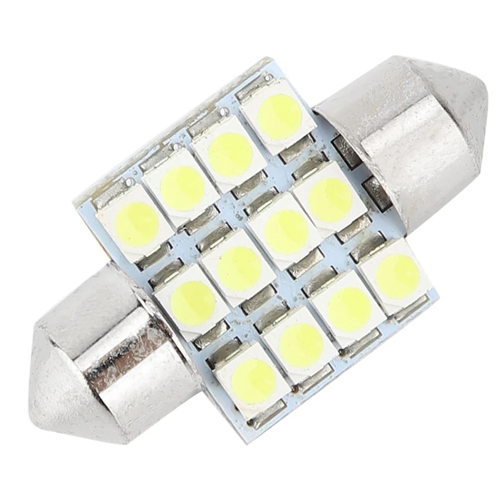 

20 шт., 31 мм, супер яркие Автомобильные светодиодные лампы 12SMD 1210