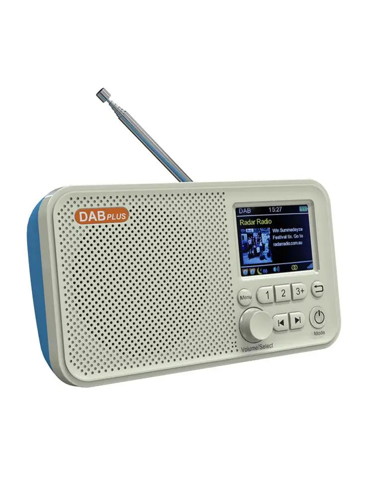 

Цифровое радио DAB/DAB + FM, светодиодный динамик, портативный мини FM-радио, MP3 музыкальный плеер, телескопическая антенна, система громкой связи,...