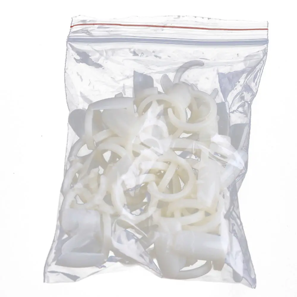 50 шт. накладные ногти Дисплей Пластик кольцо диаграмма цветов ногтей лак