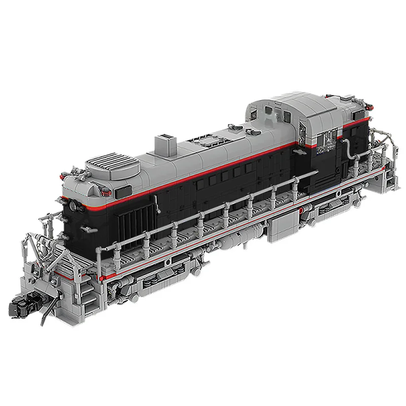 Ретро пара 75955 Юнион Пасифик Alco RS 2 10277 с высоким уровнем TechRailway Diy железнодорожной