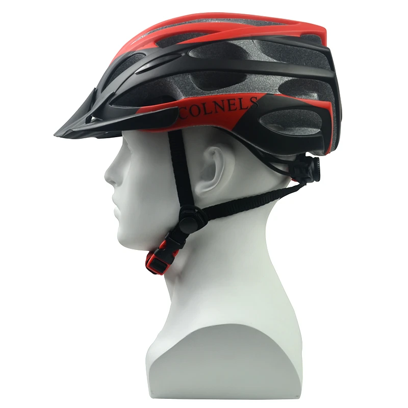 Велосипедный шлем защитный цельнолитой для горного и внедорожного велосипеда