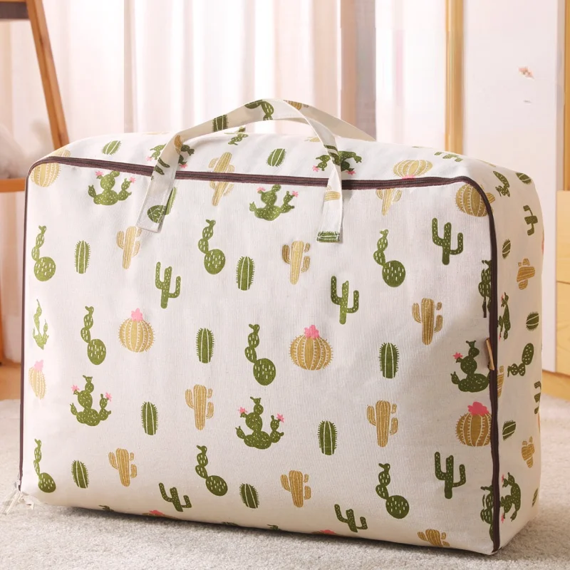 

Travel Storage Bags Large Capacity Zippered Shipping Clothes Storage Bags Closet Tote Sac Rangement Home Organization DFSND