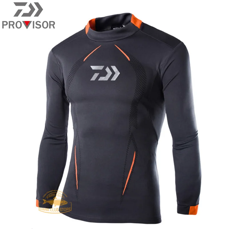 

DAIWA Fishing Clothes Daiwa Quick-drying Fishing Clothes Autumn New Men's Outdoor Sports Running Cycling SunscreenT-shirts