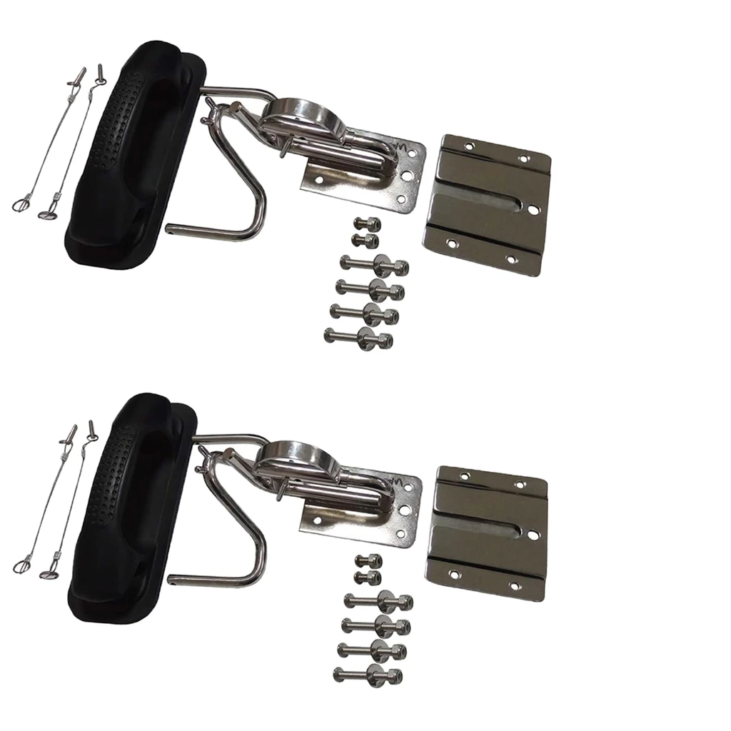 

2 x Snap Davits for Inflatable Dinghy Swim Platform with Quick Release kit