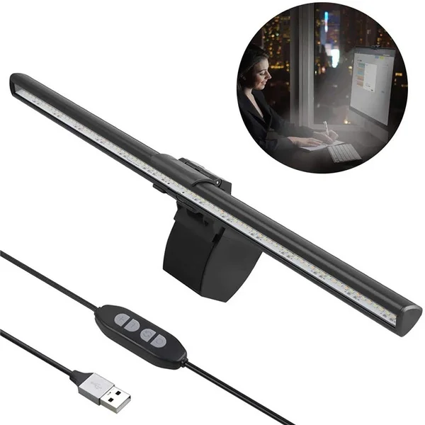 

54/84LED USB ABS E-Reading LED Task Lamp DC5V Computer Screen Light for Office Home Using