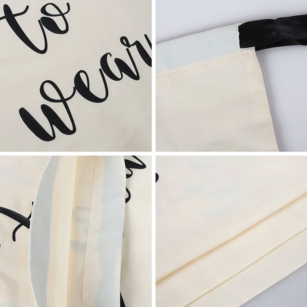 3Pcs Luggage Organizer Clothes Tidy Storage Bag Drawstring With English Letters For Camping Traveling Laundry | Дом и сад