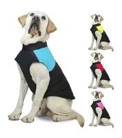 winter warm dog vest jacket lightweight water resistant zipper dog sleeveless cotton vest puppy harness s 5xl ropa para perros