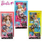 Оригинальная кукла Барби шарнирное движение Гимнастика Йога танцор футбольный плеер Кукла Барби детская развивающая игрушка подарок для девочек FTG80