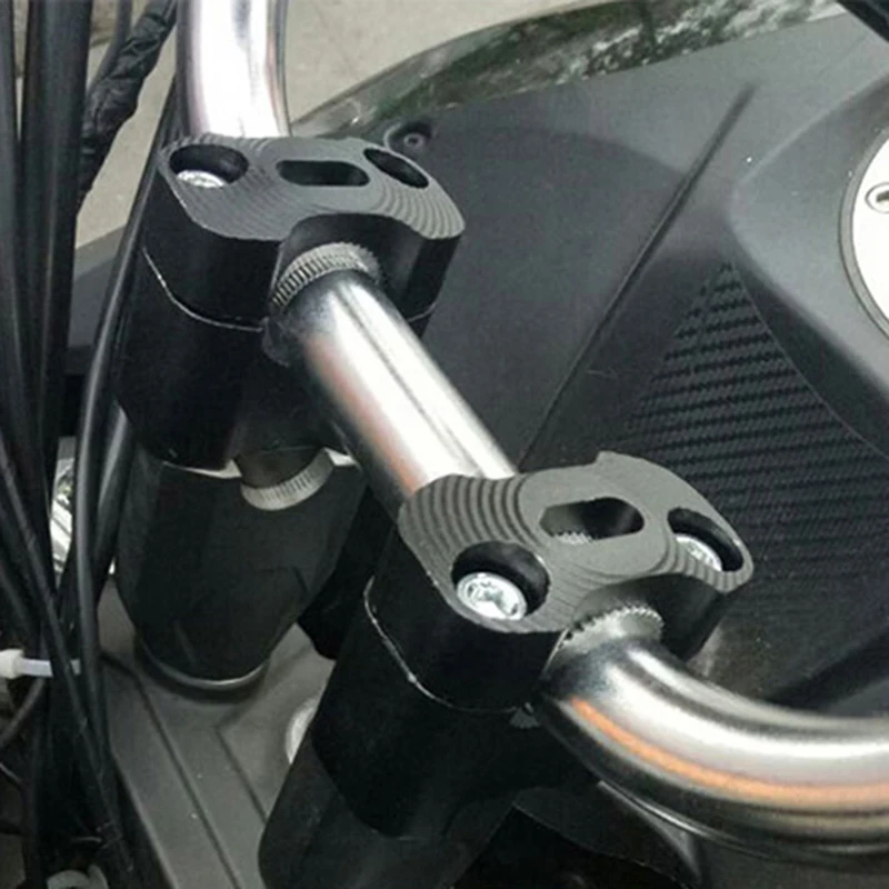 

2PCS CNC 22mm 28mm Off road Motorcycle Bar Clamps Handlebar risers Adapter for 7/8" 1-1/8 Pit Dirt motorbike Accessories