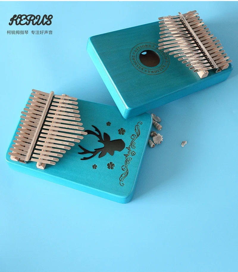 Kalimba портативное пианино с 17 клавишами мбира санза Африканское пальцевое