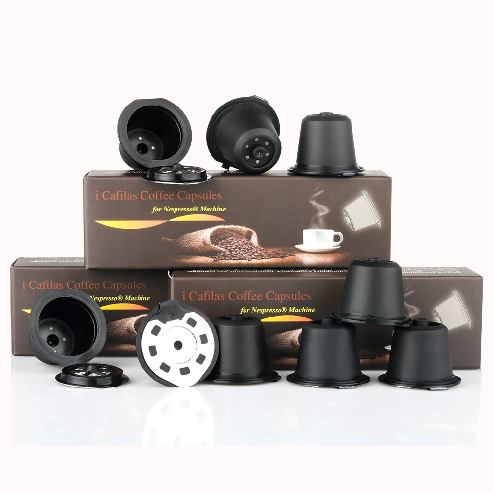 Crema многоразовые кофейные капсульные фильтры для Nespresso фильтр Pod с сеткой из