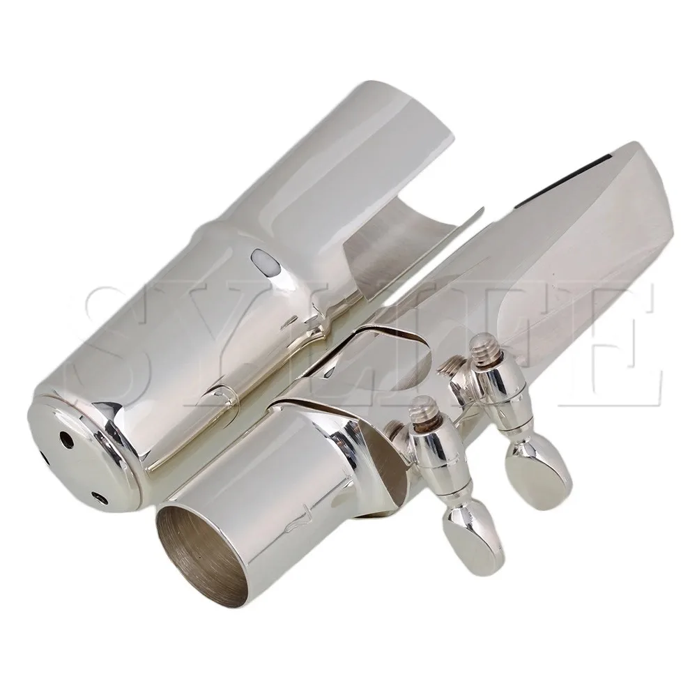 #7 Серебряный набор мундштуков для e-плоский альт-саксофон Никель-покрытием |