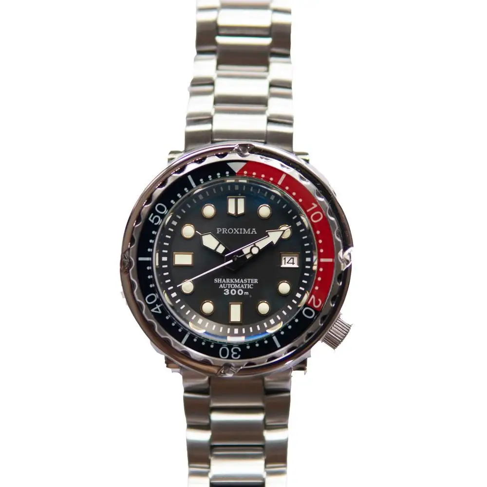 Часы для дайвинга PROXIMA мужчин мужские автоматические часы спортивные наручные tuna