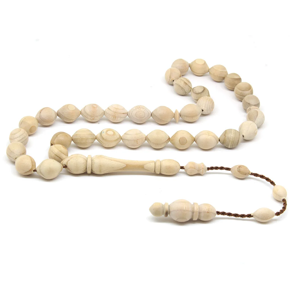 

Barley Cut Cream Color Fragrant Tar Tree Rosary