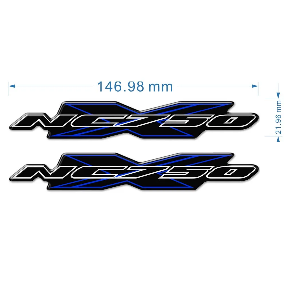 

NC 750 X NC750X наклейки на бак для Honda Protector обтекатель наклейка эмблема значок Логотип чемодан NC750 2019 2020