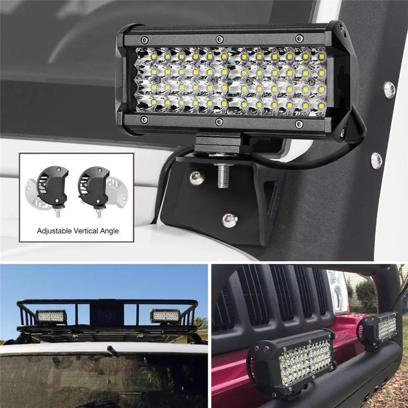 Светодиодная панель Offroad Spot Flood Combo для грузовика автомобиля внедорожника лодки